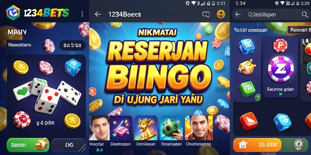 Tampilan gameplay menarik di 1234BETS saat bermain Bingo.