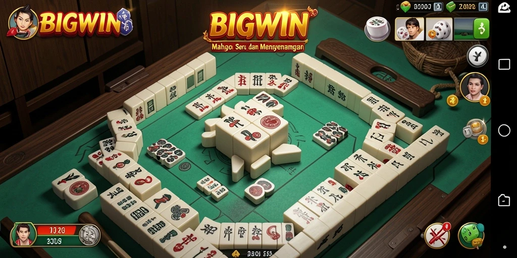 Tampilkan aksi seru permainan Mahjong di BIGWIN.