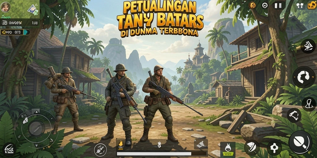 Gameplay OVO88 menampilkan petualangan seru di dunia terbuka yang luas.
