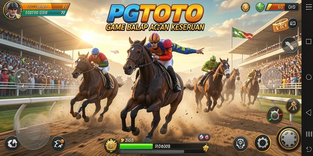 Gameplay balap intens di PGTOTO yang penuh strategi.
